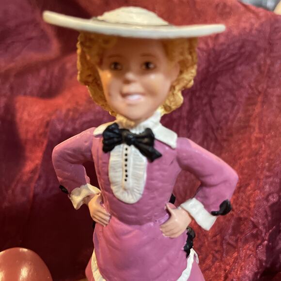 'The Little Colonel' Danbury Mint 1989 Shirley Temple Silver Screen 4.5” - Picture 2 of 7